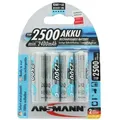 Produktbild: Ansmann maxE Mignon AA 2500mAh Akku im 4er Blister Ready to use vorgeladen