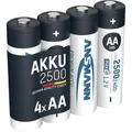 Produktbild: Ansmann Akku Premium, 1,2 V, 2400 mAh, AA, NiMH, 4 Stück