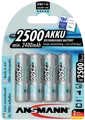 Produktbild: ANS MAXE 4XAA-2 - maxE, NiMh Akku, AA (Mignon), 2500 mAh, 4er-Pack