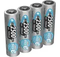 Produktbild: ANSMANN AG Ansmann maxE HR06 Mignon (AA)-Akku NiMH 2500 mAh 1.2 V 4 St. Batterie, (1.20 V)
