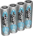 Produktbild: Ansmann maxE HR06 Mignon (AA)-Akku NiMH 2500 mAh 1.2V 4St.