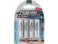 Produktbild: ANSMANN 5035442 Akkuzelle maxE 1,2 V 2500 mAh R6-AA-Mignon HR6 4