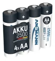 Produktbild: ANSMANN NiMH Akku Mignon AA Typ 2500 (min. 2400 mAh) maxE 4er Blister