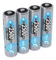 Produktbild: 4er Pack ANSMANN NiMH Akku Mignon AA Typ 2500 (min. 2400mAh) maxE HR6 5035442