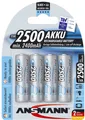 Produktbild: 4 ANSMANN NiMH Akku maxE+, Mignon (AA) 2.500 mAh, 4er Blister