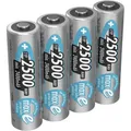 Produktbild: 4er Multipack Ansmann maxE HR06 Mignon (AA)-Akku NiMH 2500 mAh 1.2 V 4 St.