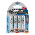 Produktbild: 4 ANSMANN Akkus Mignon AA 2.400 mAh