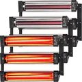 Produktbild: VEVOR 3x Lacktrockner Strahler Infrarotstrahler Heizstrahler Infrarot Lampe 3kW