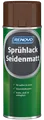 Produktbild: 400ml Renovo Sprühlack Seidenmatt Nussbraun RAL8011