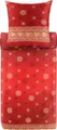 Produktbild: Bassetti Baumwollsatin-Bettwäsche-Garnitur PALLAVICINO Farbe ROT R1 Größe 155x220+80x80