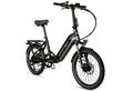 Produktbild: bergsteiger E-Bike London 20 Zoll E-Bike Klapprad mit 250 Watt Motor, Damen, Herren, 7 Gang, Heckmotor, Scheibenbremsen