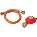 Produktbild: Set 40 cm Gasschlauch & Druckregler Propan 50 mbar 2X g 1⁄4 Zertifiziert en 16436-1 - 1500005305 - Rothenberger Industrial