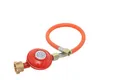 Produktbild: Rothenberger Industrial Set 40 cm Gasschlauch & Druckregler Propan Konstantregler 50 mbar für Heiz-Koch- und Grillgeräte | Anschluss 2X G ¼“ | Zertifiziert EN 16436-1