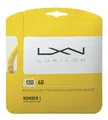 Produktbild: Luxilon Tennissaite 4G (Haltbarkeit+Power) gelb 12m Set, Saitendicke: 1.30