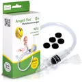 Produktbild: Angel-Vac® Mund-Nasensauger Baby [mit extra weichem Saugkopf] - manueller Saug-Nasenreiniger ohne Staubsauger - für Babys ab 0 Jahre [inkl. 5 Ersatz-Filtern]