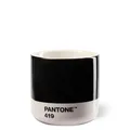 Produktbild: PANTONE Porzellan Macchiato Thermobecher, Black 419 C