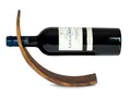 Produktbild: Weinflaschenhalter Holz Akazie B x T 28 x 75cm Flaschenhalter Weinhalter Gesc...