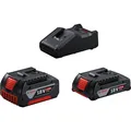 Produktbild: Bosch Professional Professional 1600A01ZS9 1x2.0Ah + 1x4.0Ah + GAL 18V-40 (18 V) (14503)