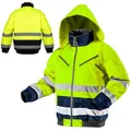Produktbild: NEO TOOLS Thermo Warnschutzjacke EN 20471 Warnjacke orange Neon gelb Arbeitsjacke Warnschutz Sicherheitsjacke XXL Neongelb
