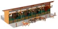 Produktbild: Faller H0 130597 - Pferdestall mit 4 Pferden
