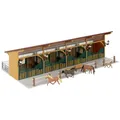 Produktbild: Faller 130597 H0 Pferdestall mit 4 Pferden