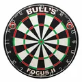Produktbild: BULLS Bristle Steel Dart Board Dartboard Bristleboard Dartscheibe Focus II 2 NEU