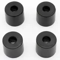 Produktbild: 4 Gummifüße 38x33 mm mit Stahlscheibe Adam Hall 4913 Gummi-Fuss Boxen Füße black