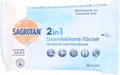 Produktbild: SAGROTAN 2in1 Desinfektions-Tücher 15 St