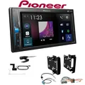 Produktbild: Pioneer Multimedia Autoradio Bluetooth DAB+ für Chrysler 300C 2008-2010 schwarz