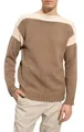 Produktbild: FENDI Strickpullover FF Inlay Knitted Pullover Rippstrick an Saum und Ärmelbündchen, FF-Logo-Stickerei