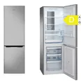 Produktbild: Kühl-Gefrierkombination NoFrost 231L Edelstahl LED 171cm D 54cm