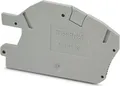 Produktbild: Phoenix Contact Abschlussdeckel D-PTI 16/S | 3214027 | Reihenklemmen Zubehör | 77,7x2,2x43,4 mm | UL94 V0 | grau
