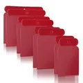 Produktbild: PETITONE Japanspachtel - 8tlg Premium Kunstoff Spachtel Set - Leicht zu reinigender Flächenspachtel - Spachtel Werkzeug - Extra große Griffnoppen - Spachtel Acrylmalerei - Besonders Präzise 45°-Kante…