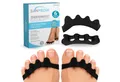 Produktbild: Sanmedix Zehenspreizer für alle Zehen - Zehentrenner aus Silikon für Damen & Herren, 3 Paar / 6 Stück, Zehenstrecker Korrektur Set gegen Hallux Valgus, Ballenzehen uvm.