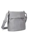 Produktbild: Tasche Umhängetasche zwei MADEMOISELLE.M M8 canvas-grey aus echtem Leder Vintage