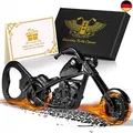 Produktbild: LKKCHER Geburtstagsgeschenk für ihn Papa, Chopper Motorrad Bier Flaschenöffner, 