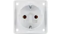 Produktbild: Integro Flow SCHUKO-Steckdose weiß matt 947782502