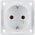 Produktbild: Berker SCHUKO-Steckdose M3947782502 polarweiss matt