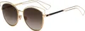 Produktbild: Dior - Safilo DIOR SIDERAL 2 GOLD/BROWN SHADED 56/17/145 Damenbrillen Sonnenbrillen