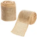 Produktbild: Großpackung Geschenkband Jute (pro Set 2) Bastelbedarf Natumaterialien