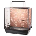 Produktbild: Duvo+ Vogelkäfig Copper Alex 78x48x81,5cm schwarz/kupfer für Vögel