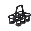 Produktbild: keeeper Flaschenträger 6-fach 34 x 26 x 28 cm - Grau