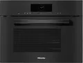 Produktbild: Miele DGM 7845 Dampfgarer mit Mikrowelle Obsidianschwarz