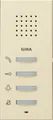 Produktbild: Gira Wohnungsstation AP 125001 | System 55 | Audio-Sprechanlage | Aufputz | Freisprechfunktion | cremeweiß glänzend