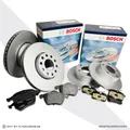 Produktbild: Bosch Bremsscheiben + Beläge für BMW E90 E93 E92 E91 X1 E84 vorne + hinten