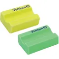 Produktbild: Pelikan Radiergummi NEON, 818094, für Bleistifte, sortiert, Kunststoff, 2 Stück