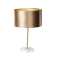 Produktbild: Qazqa Tischleuchte Kaso shade, ohne Leuchtmittel, Warmweiß, QAZQA Tisch­leuchte, e27, Gold, Stahl, classic-antique