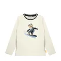 Produktbild: Steiff T-Shirt Langarm EU Größe 98 Eggnog, Langarm-Sweatshirt, Longsleeve für Kinder, Pullover langärmelig, Babyoberteil, ideales Basic Shirt, bequem und weich, waschmaschinenfest