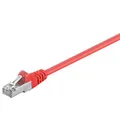 Produktbild: Goobay CAT 5-0025 SF/UTP ROT 0.25m CAT 5e Netzwerkkabel # 95210
