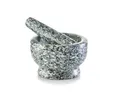 Produktbild: Zeller Present Küchenorganizer-Set Mörser & Stößel-Set, Granit, grau, Ø13 x 8 cm